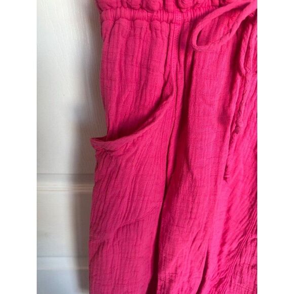 Daily Practice by Anthropologie Everyday Tee Dress XS Raspberry Rose/Hot Pink - Picture 6 of 11